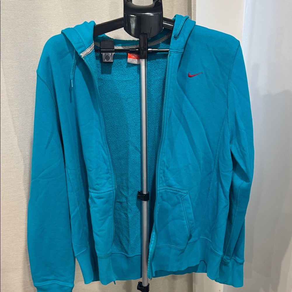 Nike Teal Full-Zip Hoodie